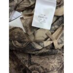 Dior Women CD Mid-Length Skirt White Navy Blue Toile De Jouy Cotton Muslin – Bild 12