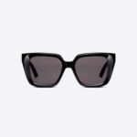 Dior Damen DiorMidnight S1I Schwarze quadratische Sonnenbrille