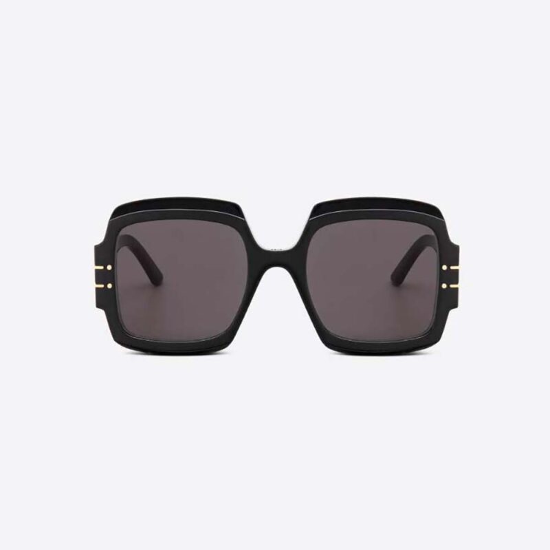 Dior Dam Dior Signature S1U Svarta Fyrkantiga Solglasögon