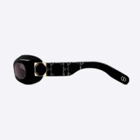 Dior Women Lady 95.22 Black Rounded Sunglasses (1)