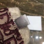 Dior Women Saddle Gloves Navy Blue Smooth Lambskin – Bild 9