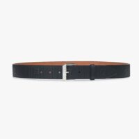 Fendi Men Black Leather Belt (1)