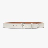 Fendi Men White Leather Belt (1)