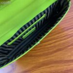 Fendi Women FF Baguette Phone Pouch Acid Green Silk Pouch - Image 8