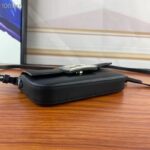 Fendi Women FF Baguette Phone Pouch Black Silk Pouch - Image 5