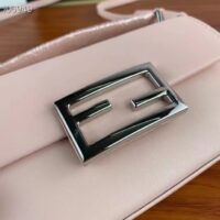 Fendi Women FF Baguette Phone Pouch Pink Silk Pouch (8)