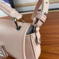 Fendi Women FF Baguette Phone Pouch Pink Silk Pouch (8)