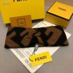 Fendi Women FF Band Multicolor Wool and Viscose Band – Bild 6