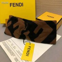 Fendi Women FF Band Multicolor Wool and Viscose Band (1)