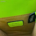 Fendi Women FF Mini Sunshine Shopper Acid Green Leather Mini Bag - Image 8