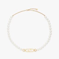 Fendi Women O’Lock Choker Gold-colored Choker