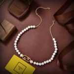 Fendi Women O’Lock Choker Gold-colored Choker - immagine 2