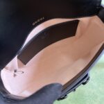 Gucci GG Women Horsebit 1955 Small Shoulder Bag Black Leather - immagine 10