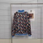 Gucci Men GG The North Face x Gucci Zip Jacket Logo Print Black Technical Jersey - immagine 3