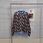 Gucci Men GG The North Face x Gucci Zip Jacket Logo Print Black Technical Jersey - immagine 2