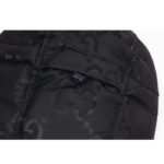 Gucci Women Jumbo GG Canvas Down Jacket Black Jumbo GG Nylon Canvas - Imagen 13