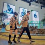 Gucci Men Maxi GG Wool Jersey Jacket Beige Black Polyamide Polyester - Image 12