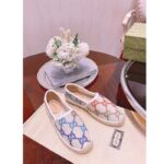 Gucci Unisex GG Espadrille Multicolor GG Linen Canvas Cord Platform Rubber Bottom - immagine 2