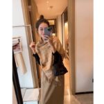 Gucci Unisex GG Wool Scarf Ivory Mini GG Black Tassel Detail - Image 7