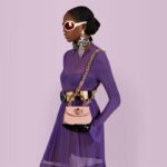 Gucci Women Bamboo 1947 Mini Top Handle Bag Light Pink Patent Leather - Image 12