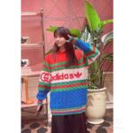 Gucci Women GG Adidas x Gucci Wool Sweater Blue Orange Cable Stitch Crewneck – Bild 11