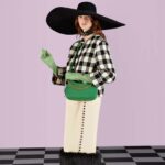 Gucci Women GG Aphrodite Small Shoulder Bag Green Soft Leather Double G - Image 12