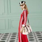 Gucci Unisex GG Bauletto Medium Top Handle Bag White Leather Double G - Image 12