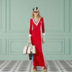 Gucci Unisex GG Bauletto Medium Top Handle Bag White Leather Double G - Image 11