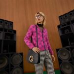 Gucci Women GG Blondie Medium Bag Black Leather Round Interlocking G - Bild 12