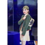 Gucci Women GG Cable Knit Wool Jacket Dark Green Collarless Wool Cotton - immagine 12