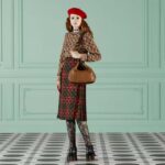 Gucci Women GG Horsebit Cashmere Jacquard Sweater Camel Brown Wool Crewneck – Bild 15