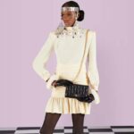 Gucci Women GG Matelassé Chain Wallet Black Leather Double G Chain Strap - Image 11