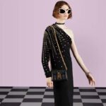 Gucci Women GG Matelassé Small Top Handle Bag Black Leather Double G - Image 12