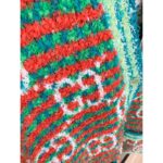 Gucci Men Maxi GG Cotton Cardigan Red Green Long Sleeves V-Neck - Image 7
