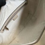 Gucci Women Ophidia GG Small Shoulder Bag Beige White GG Supreme Canvas - Imagen 9