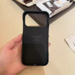 Louis Vuitton LV Unisex Apple IPhone Bumper Pallas Brown Monogram Canvas Black Calf Leather