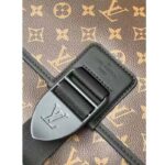 Louis Vuitton LV Unisex Archy Messenger MM Bag Monogram Macassar Coated Canvas – Image 8