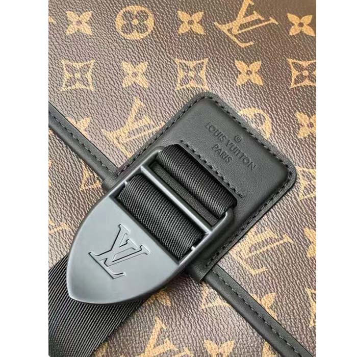 Louis Vuitton LV Unisex Archy Messenger GM Bag Monogram Macassar Coated  Canvas - LULUX