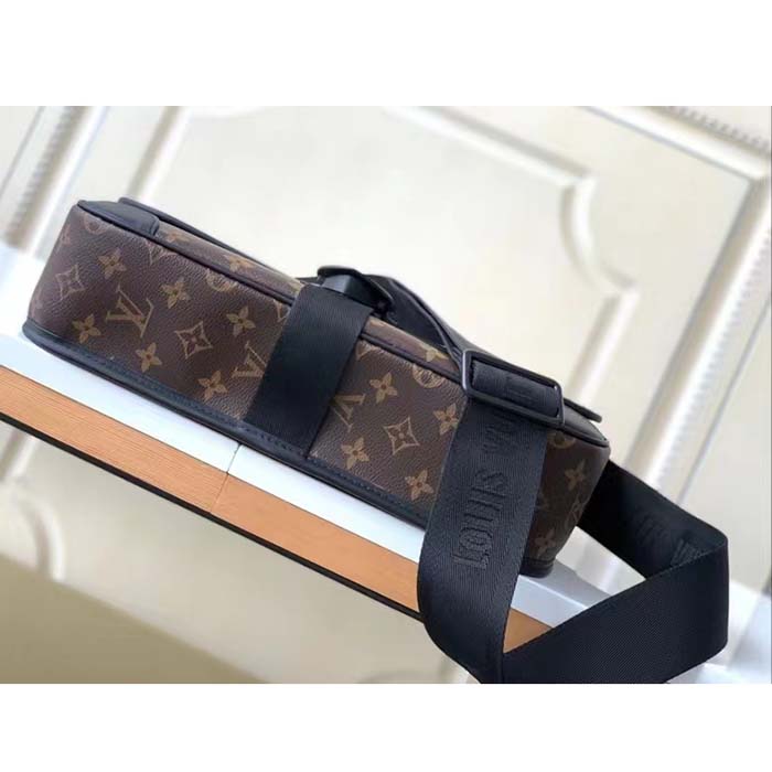 Louis Vuitton LV Unisex Archy Messenger GM Bag Monogram Macassar Coated  Canvas - LULUX