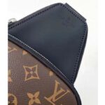 Louis Vuitton LV Unisex Avenue Sling Bag Brown Monogram Macassar Coated Canvas Cowhide – Bild 10