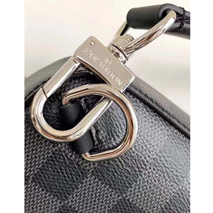 Avenue sling cloth bag Louis Vuitton Grey in Cloth - 30001608