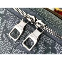Louis Vuitton LV Unisex Ellipse Backpack Granite Taurillon Monogram Embossed Cowhide Leather (5)