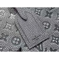 Louis Vuitton LV Unisex Ellipse Backpack Granite Taurillon Monogram Embossed Cowhide Leather (5)