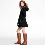 Louis Vuitton LV Unisex Fall For You Scarf Black Wool Cashmere Jacquard Weave Monogram - immagine 14