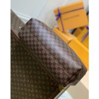 Louis Vuitton LV Unisex Graceful MM Hobo Damier Ebene Coated Canvas Cowhide Leather (1)