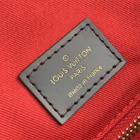 Louis Vuitton LV Unisex Graceful MM Hobo Damier Ebene Coated Canvas Cowhide Leather (1)