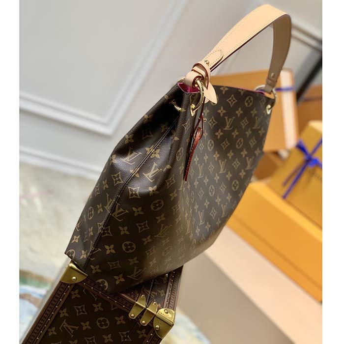 AUTHENTIC Louis Vuitton Graceful MM Pivoine PREOWNED – Jj's Closet