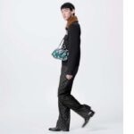 Louis Vuitton LV Unisex Keepall Bandoulière 25 Graffiti Green Monogram Coated Canvas - immagine 13