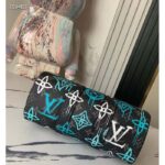 Louis Vuitton LV Unisex Keepall Bandoulière 25 Graffiti Green Monogram Coated Canvas - immagine 5