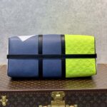 Louis Vuitton LV Unisex Keepall Bandoulière 50B Yellow Taurillon Cowhide Leather – Image 4